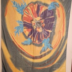 Passion Flower Large Scarf